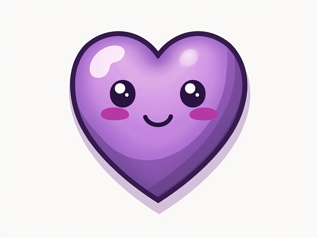 Purple Heart Emoji Meaning