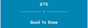 gtk meaning in chat instagram