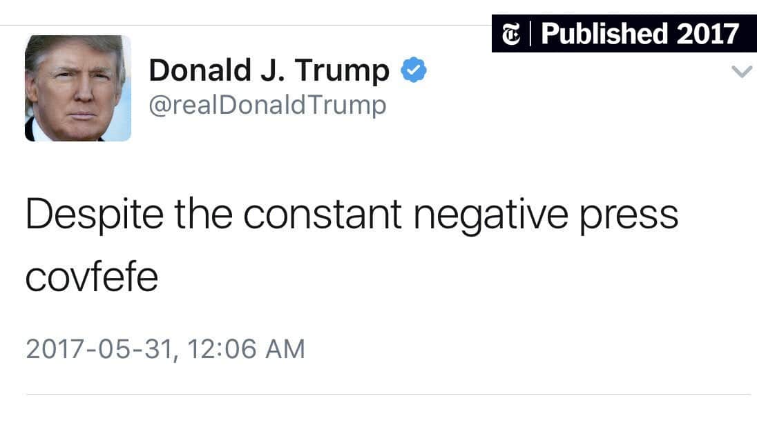 Covfefe tweet