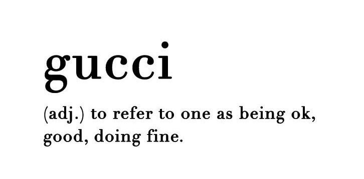 gucci meaning