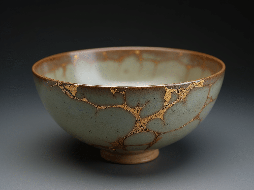 kintsugi pottery