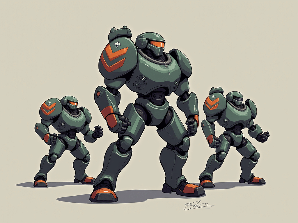 mecha team leader