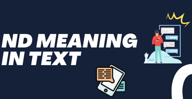 nd meaning text