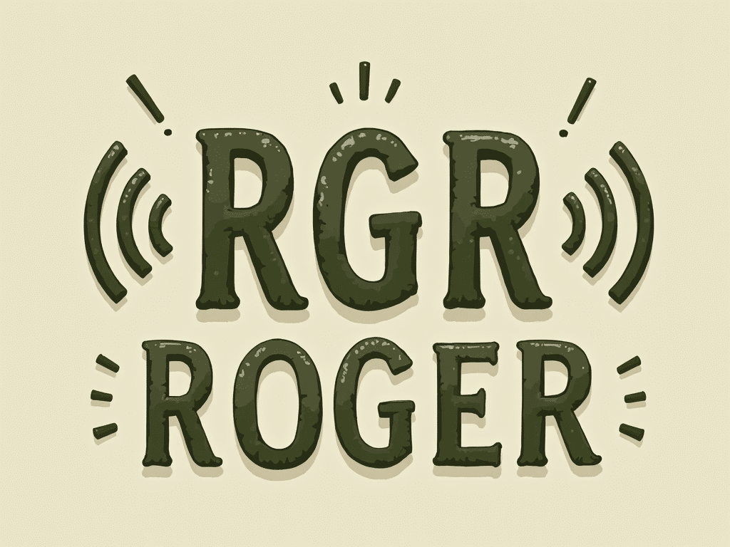 rgr meaning