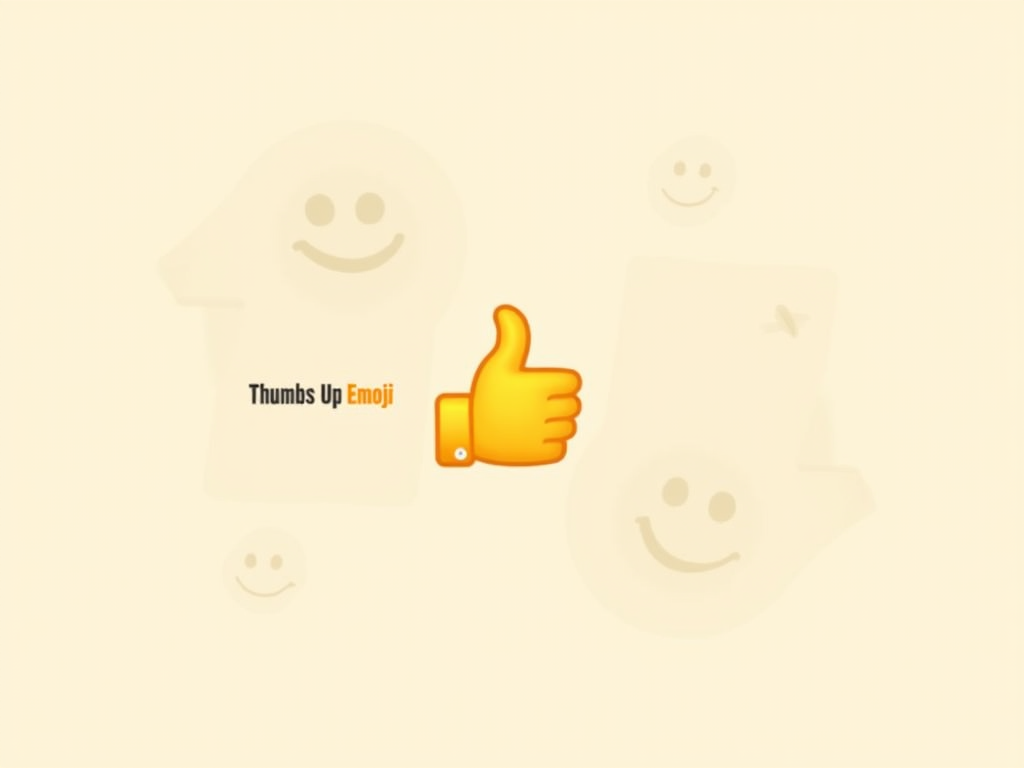 Thumbs Up Emoji