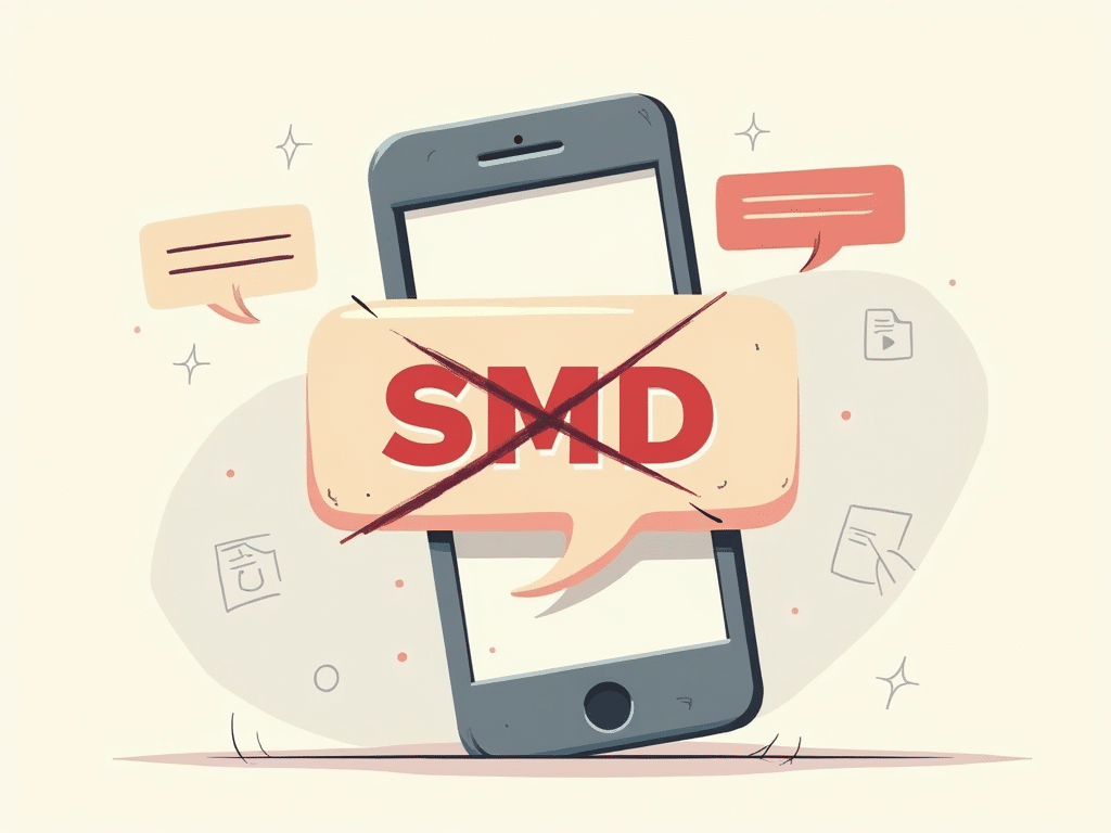 what does smd mean in text