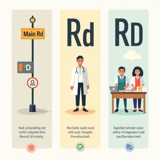 RD Meaning 1 rd meaning in text