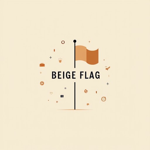 Beige flag
